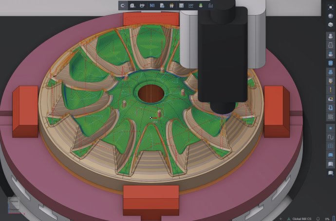 3D Обработка СПРУТКАМ