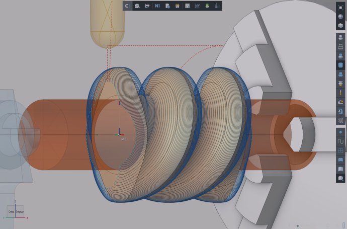 4-х осевая ротационная обработка СПРУТКАМ
