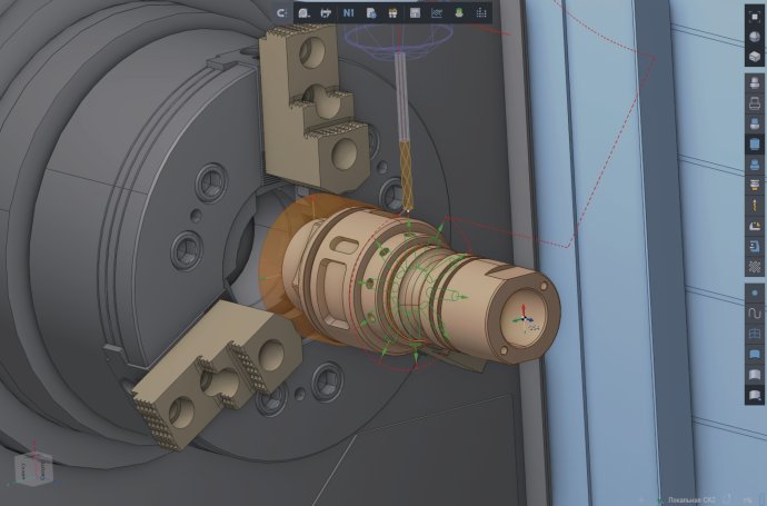 Токарно-фрезерная обработка СПРУТКАМ